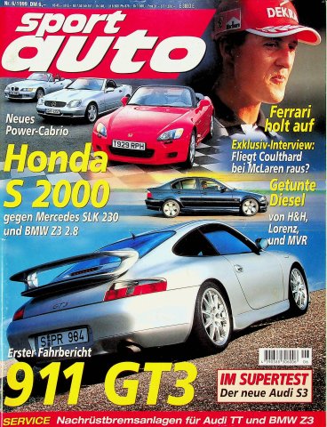 Deckblatt Sport Auto (06/1999)
